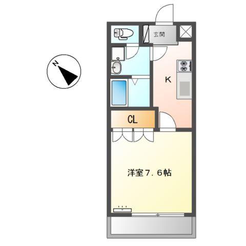 ｆｆ　フォルテシモ 間取り図画像