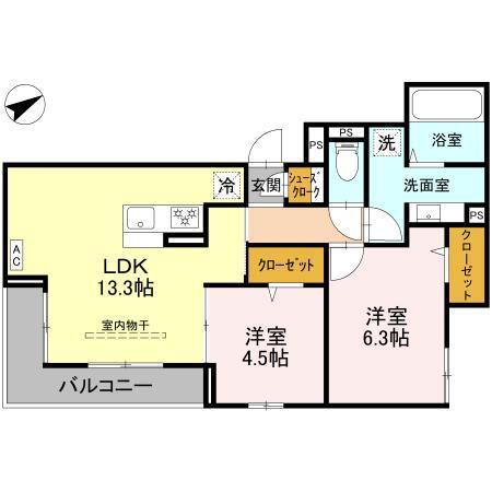  間取り図写真