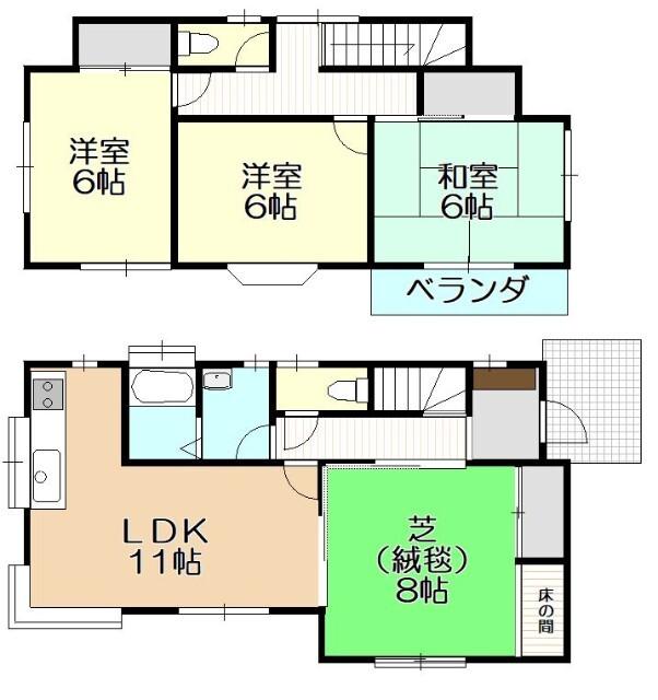  間取り図写真