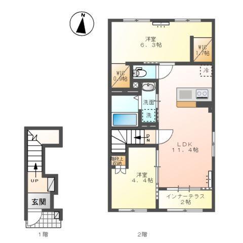  間取り図写真