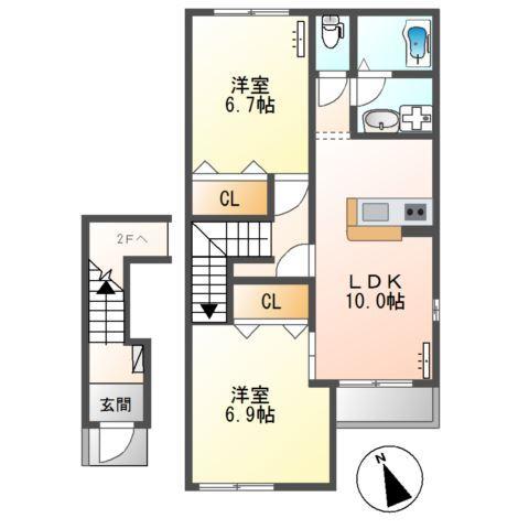 間取り図写真