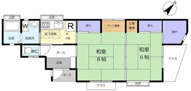  間取り図写真