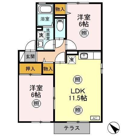  間取り図写真