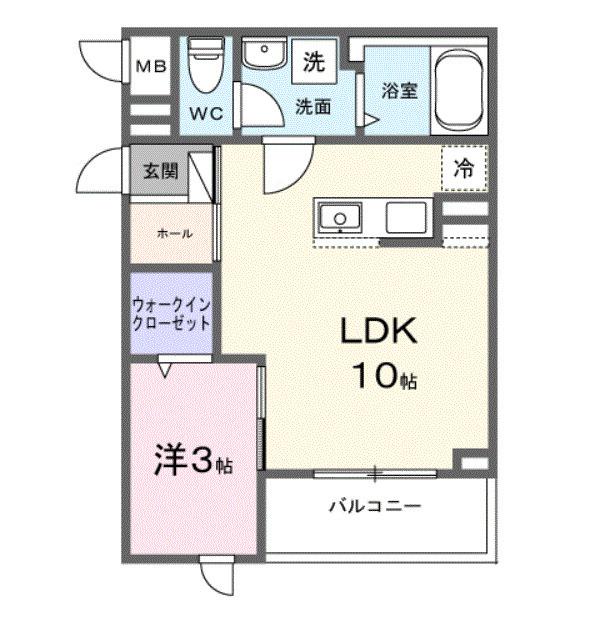 ヒカルサ川越霞ヶ関（204） 間取り図画像
