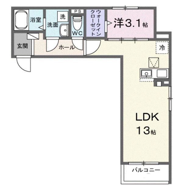 ヒカルサ川越霞ヶ関（103） 間取り図画像