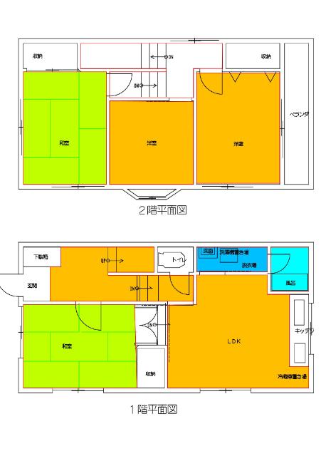  間取り図写真