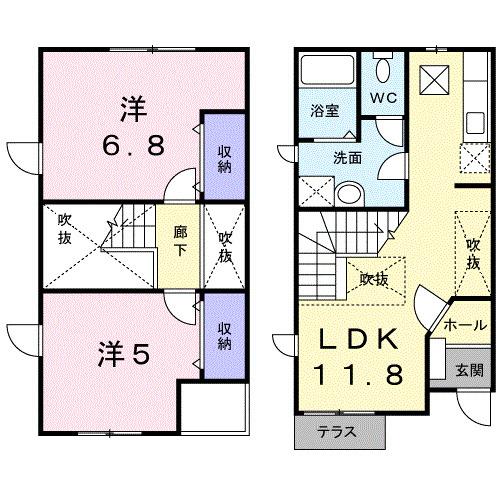  間取り図写真