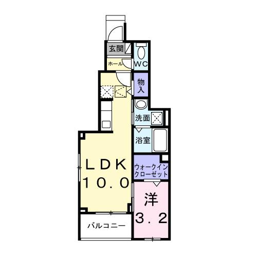 ヒカルサ笠幡（104） 間取り図画像
