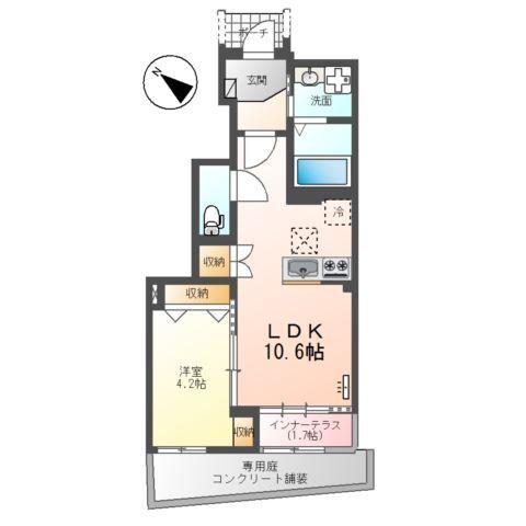 間取り図写真