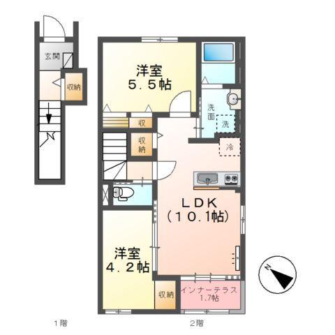  間取り図写真