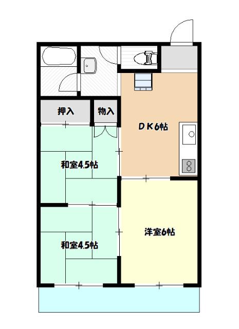  間取り図写真