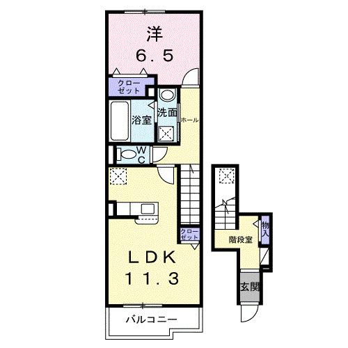 ア　コート　デ　パルク（204） 間取り図画像