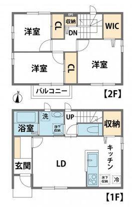 フォレストガーデン（D棟） 間取り図画像