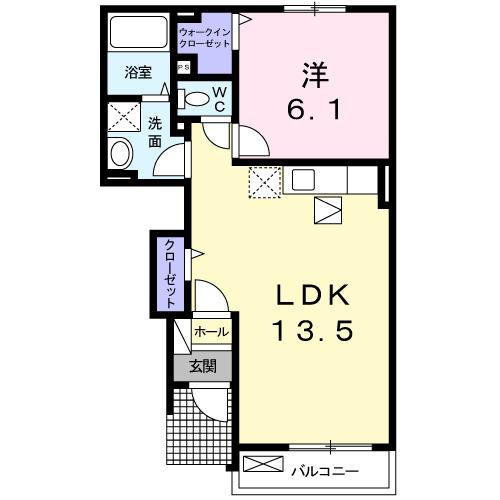 ブリッサＢ（102） 間取り図画像