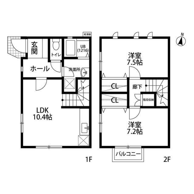 陽だまりの詩　デュエット（101） 間取り図画像