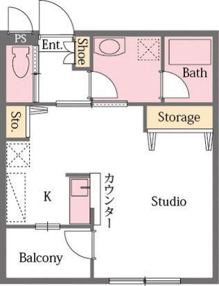 アルベージュ（101） 間取り図画像