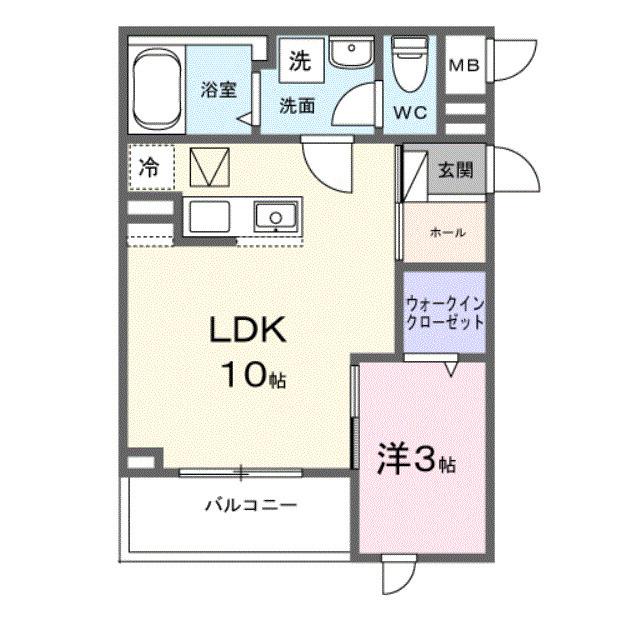 ヒカルサ熊谷イースト（301） 間取り図画像