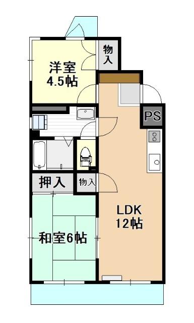アート東松山（201） 間取り図画像