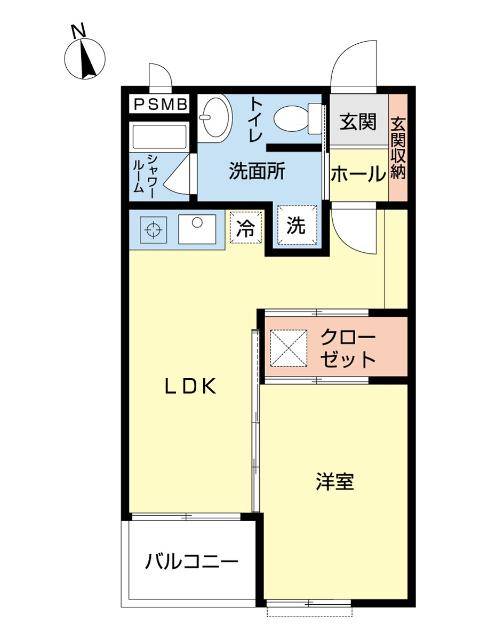 グラシアス（202） 間取り図画像