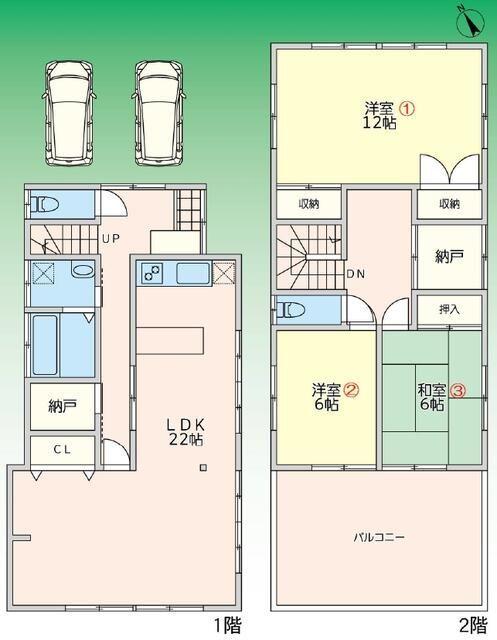 熊谷市見晴町戸建（0） 間取り図画像