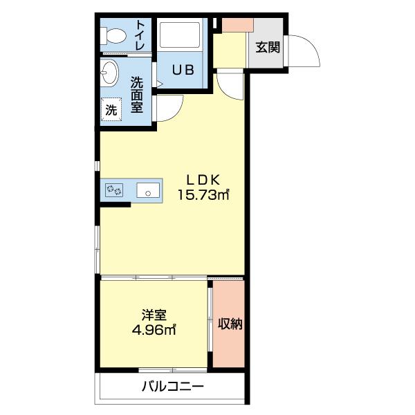 ソーラ（203） 間取り図画像