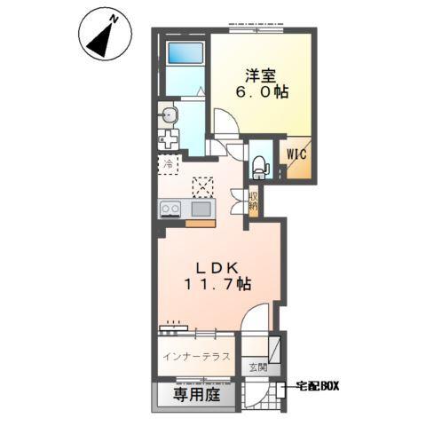 東松山市山崎町アパートⅤ期新築工事 間取り図画像