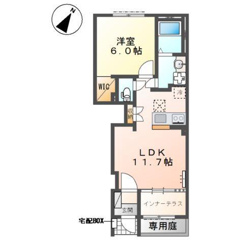 東松山市山崎町アパートⅤ期新築工事 間取り図画像