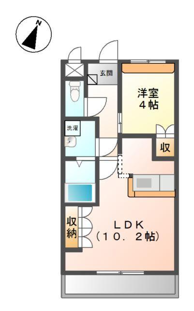 サンリヴィエール 間取り図画像