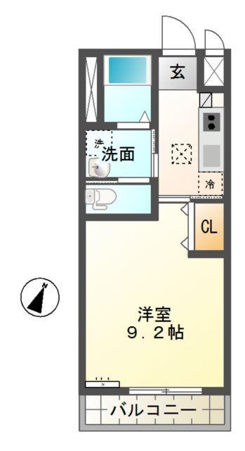 パシフィコⅡ 間取り図画像