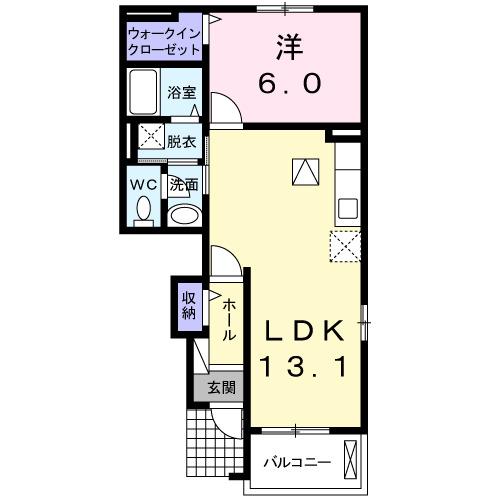 セレーノＡ（103） 間取り図画像