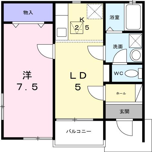 ソンセリテⅡ（101） 間取り図画像