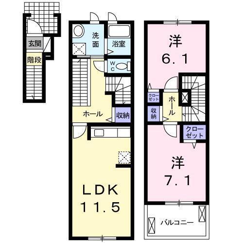 ベル・メゾン（204） 間取り図画像