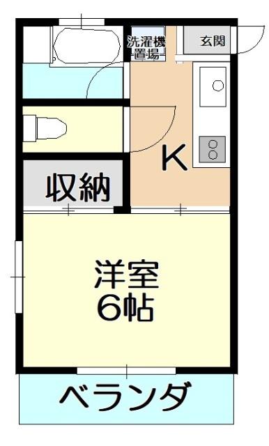 松本ハイツ（5） 間取り図画像