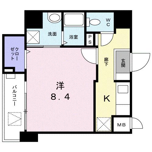 パサージュ（403） 間取り図画像