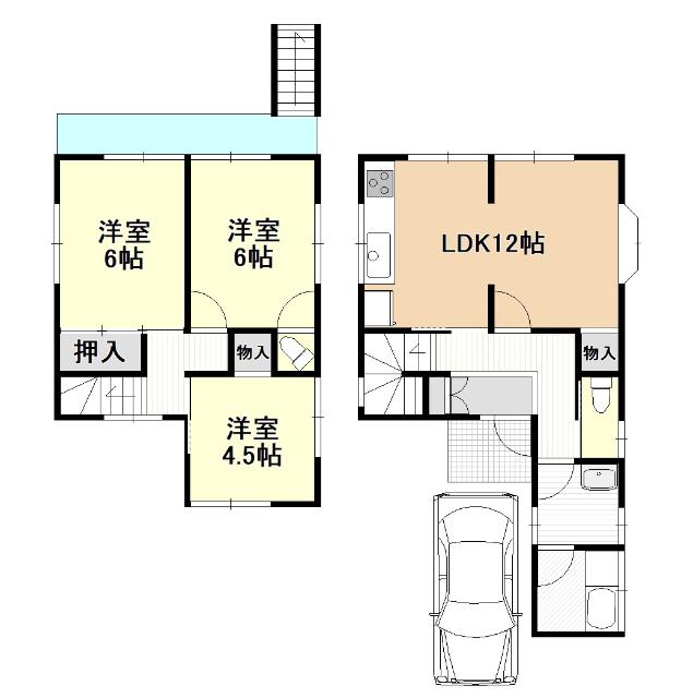  間取り図写真