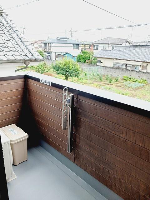 ヒカルサ熊谷サウス（201） バルコニー