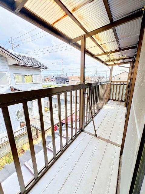 滑川町みなみ野貸家 バルコニー