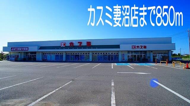 カスミ妻沼店：850m