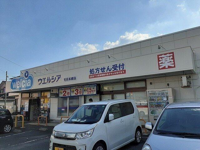 ウエルシア毛呂本郷店：79m