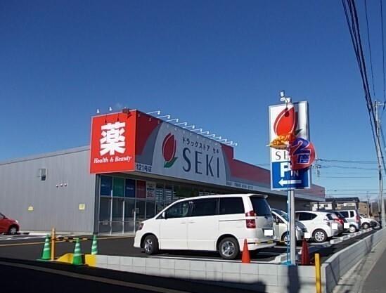 ドラッグストアセキ 高坂店：390m