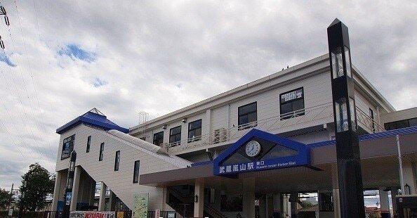 武蔵嵐山駅：800m