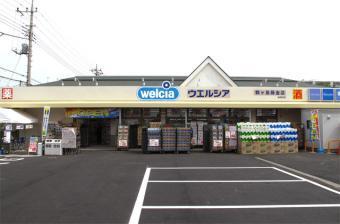 ウエルシア鶴ヶ島藤金店：390m