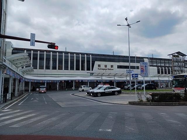 熊谷駅：660m