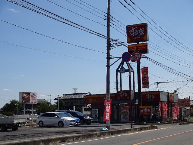 すき家東松山店：366m