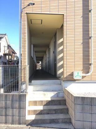 比企郡滑川町大字月輪アパート エントランス