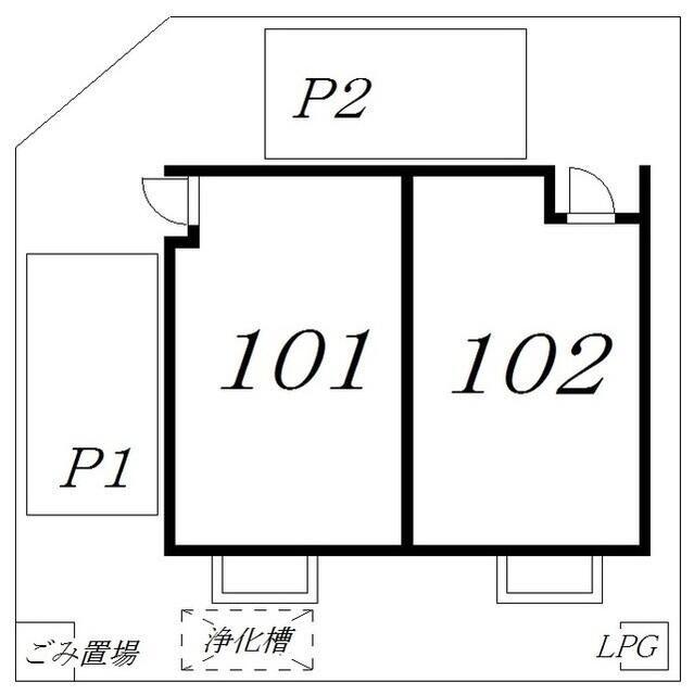 陽だまりの詩　デュエット（101） 駐車場