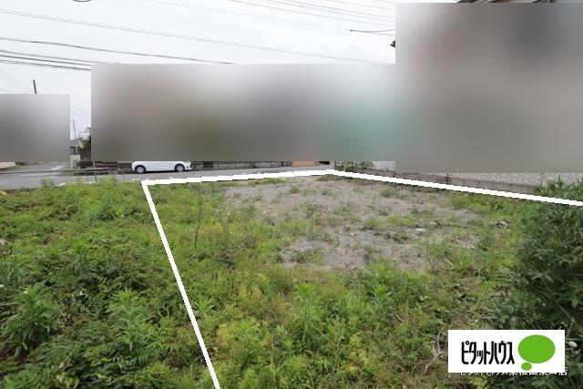 川島町上伊草　土地南道路　約32坪 土地