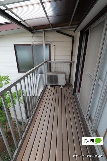 嵐山町志賀　ガレージ付中古戸建 バルコニー