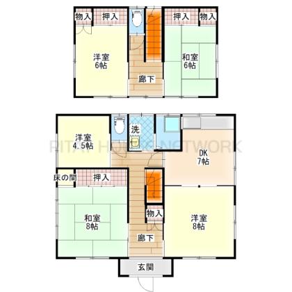  間取り図写真