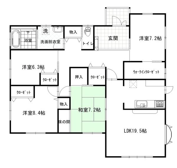 細草2棟一括 間取り図画像